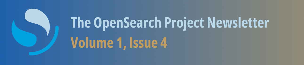 opensearch newsletter volume 1 issue 4