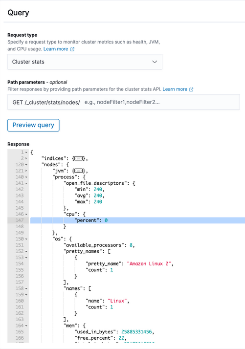 Configuring the request type